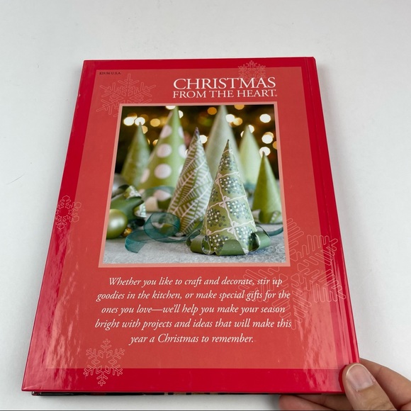 Better Homes And Gardens Christmas From The Heart Book Cookbook Crafts Art - Picture 3 of 7